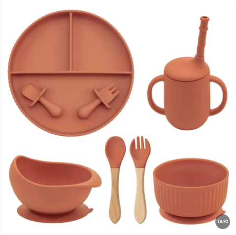 Bol à ventouse en silicone alimentaire certifié FDA pour bébé