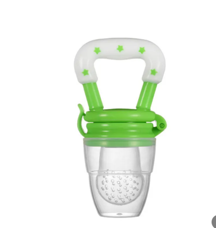 Grignotoir sucette en silicone pour bébé — couleur Vert