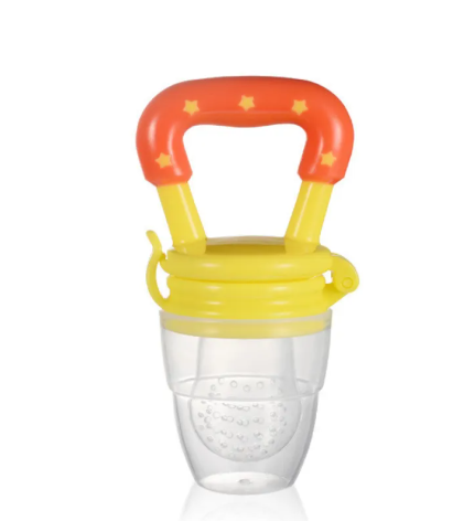 Grignotoir sucette en silicone pour bébé — couleur Rouge